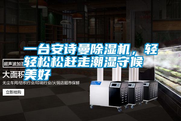 一臺安詩曼除濕機，輕輕松松趕走潮濕守候美好