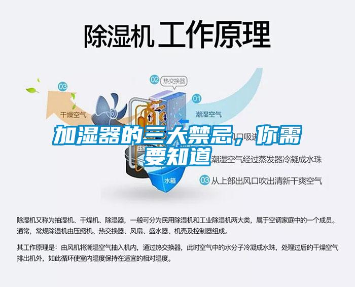 加濕器的三大禁忌，你需要知道