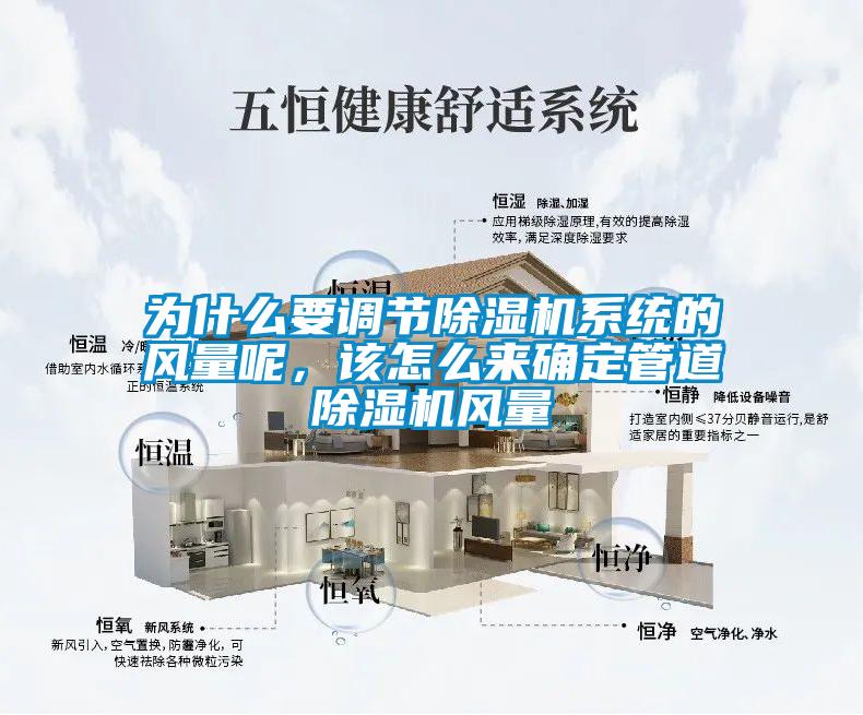 為什么要調(diào)節(jié)除濕機系統(tǒng)的風(fēng)量呢，該怎么來確定管道除濕機風(fēng)量