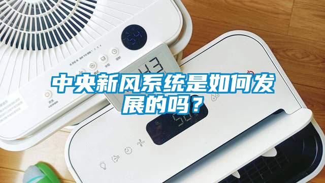 中央新風(fēng)系統(tǒng)是如何發(fā)展的嗎？