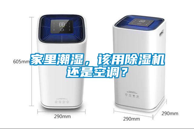 家里潮濕，該用除濕機還是空調？