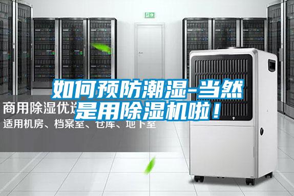 如何預防潮濕-當然是用除濕機啦！