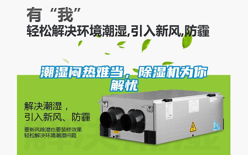 潮濕悶熱難當(dāng)，除濕機(jī)為你解憂
