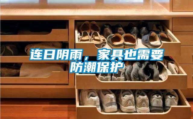 連日陰雨，家具也需要防潮保護
