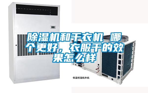 除濕機(jī)和干衣機(jī) 哪個(gè)更好，衣服干的效果怎么樣
