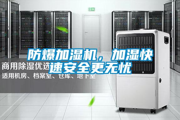 防爆加濕機，加濕快速安全更無憂