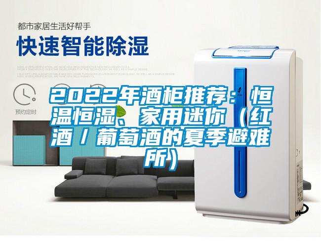 2022年酒柜推薦：恒溫恒濕、家用迷你（紅酒／葡萄酒的夏季避難所）