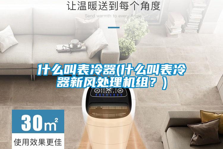 什么叫表冷器(什么叫表冷器新風處理機組？)