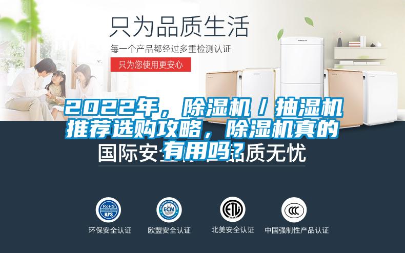 2022年，除濕機(jī)／抽濕機(jī)推薦選購攻略，除濕機(jī)真的有用嗎？
