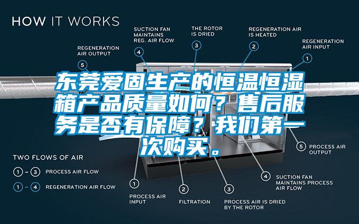 東莞愛固生產的恒溫恒濕箱產品質量如何？售后服務是否有保障？我們第一次購買。