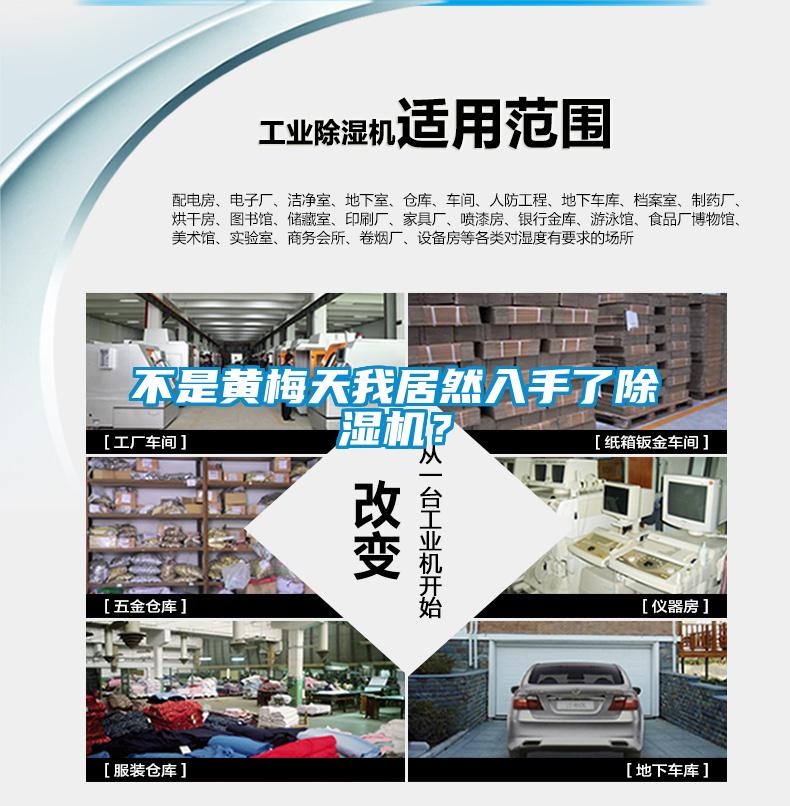 不是黃梅天我居然入手了除濕機？