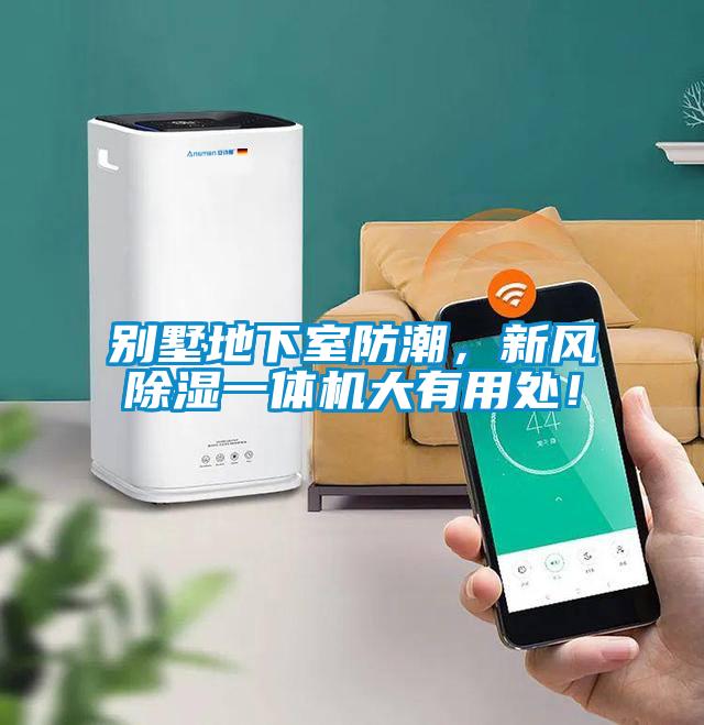 別墅地下室防潮，新風(fēng)除濕一體機大有用處！