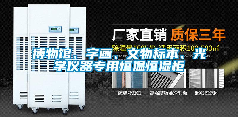 博物館、字畫、文物標(biāo)本、光學(xué)儀器專用恒溫恒濕柜