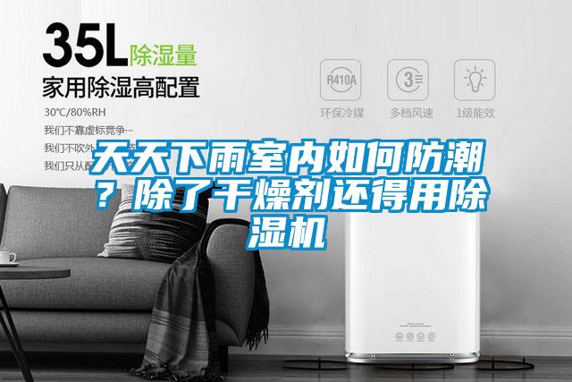 天天下雨室內如何防潮？除了干燥劑還得用除濕機