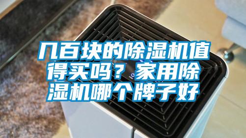 幾百塊的除濕機值得買嗎？家用除濕機哪個牌子好