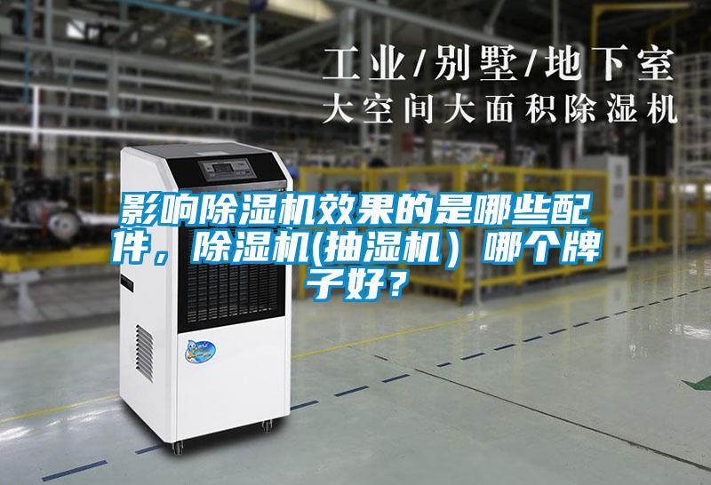 影響除濕機效果的是哪些配件，除濕機(抽濕機）哪個牌子好？