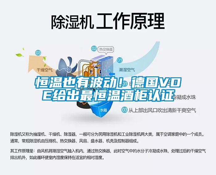 恒溫也有波動！德國VDE給出最恒溫酒柜認證
