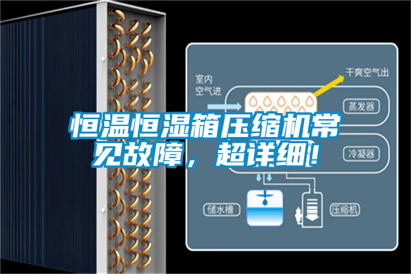 恒溫恒濕箱壓縮機(jī)常見(jiàn)故障，超詳細(xì)！