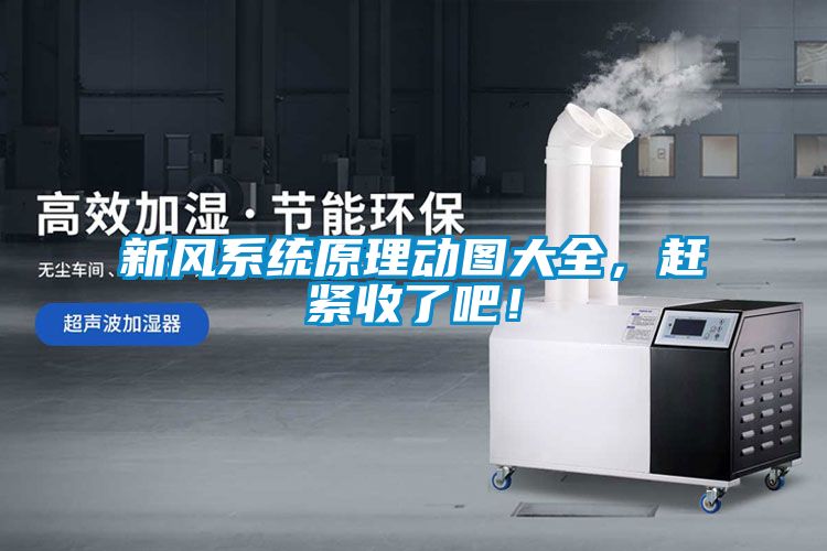 新風系統原理動圖大全，趕緊收了吧！