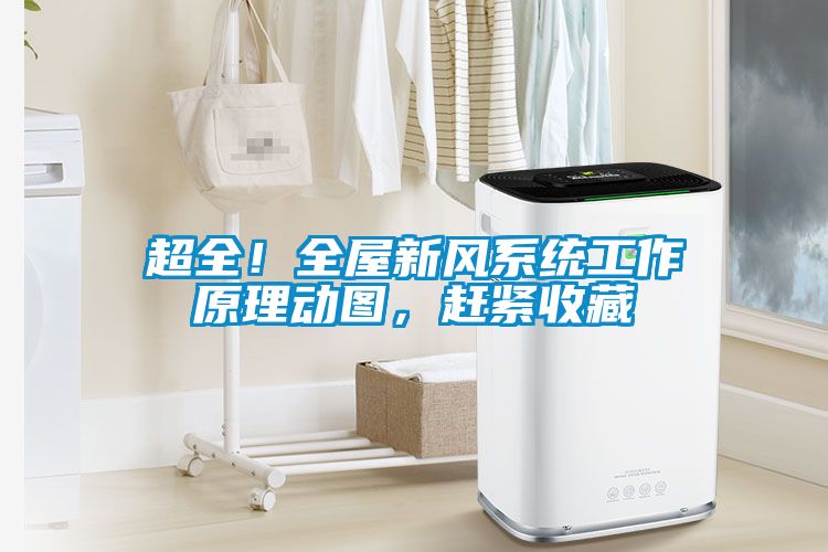 超全！全屋新風系統工作原理動圖，趕緊收藏