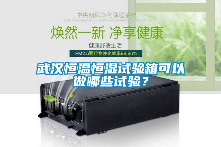武漢恒溫恒濕試驗箱可以做哪些試驗？