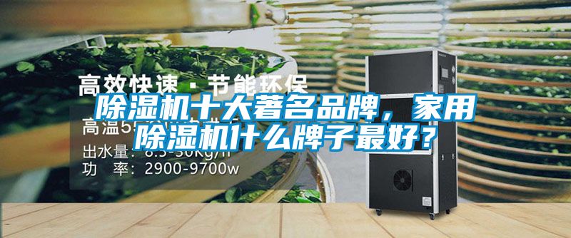 除濕機十大著名品牌，家用除濕機什么牌子最好？