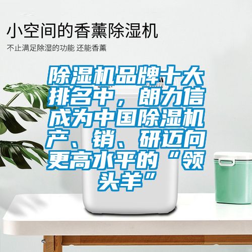 除濕機品牌十大排名中，朗力信成為中國除濕機產、銷、研邁向更高水平的“領頭羊”