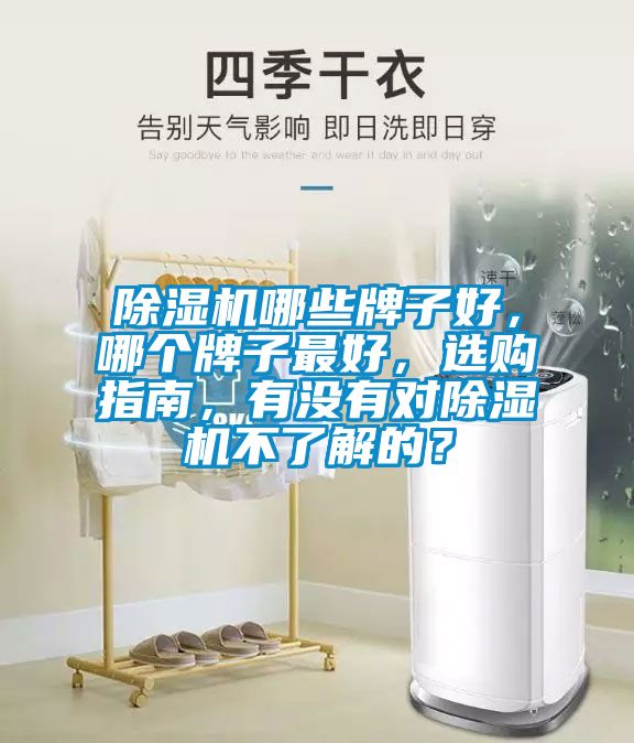 除濕機哪些牌子好，哪個牌子最好，選購指南，有沒有對除濕機不了解的？