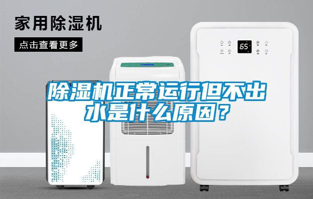 除濕機(jī)正常運行但不出水是什么原因？