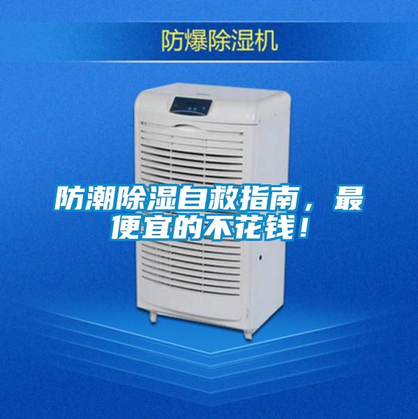 防潮除濕自救指南，最便宜的不花錢！