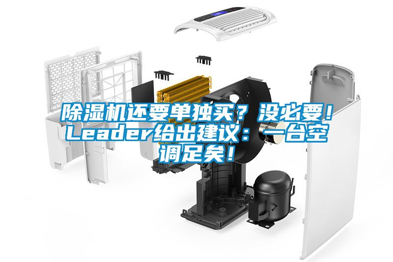 除濕機還要單獨買？沒必要！Leader給出建議：一臺空調足矣！