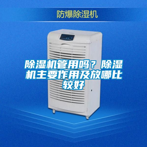 除濕機(jī)管用嗎？除濕機(jī)主要作用及放哪比較好